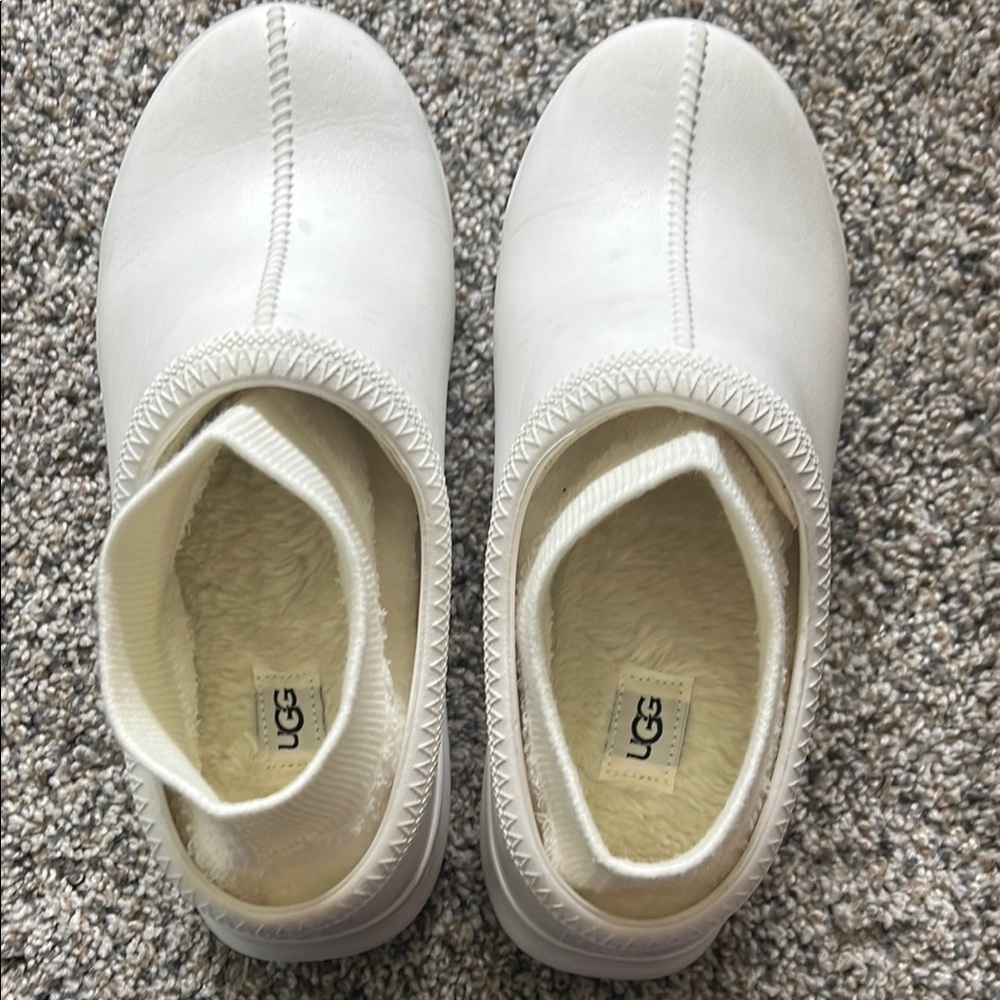 UGG White Mules